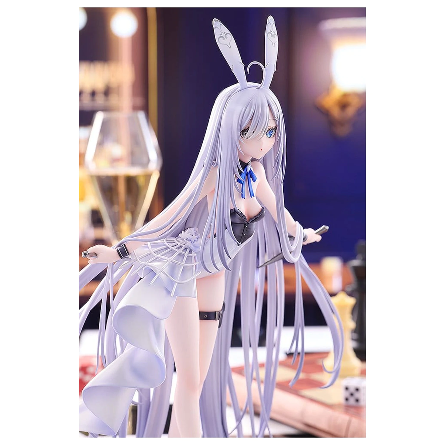 Playing Death Games to Put Food on the Table Wolf Statuie din PVC 1/7 Holo Light Novel bunny Ver. ilustrație de Jyuu Ayakura 23 cm poza produsului