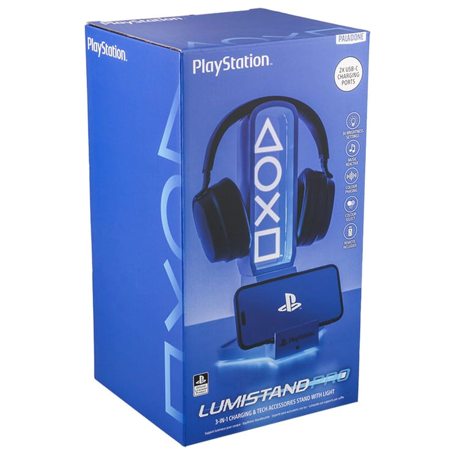 Playstation Desk Suport căști cu lumină 30 cm poza produsului