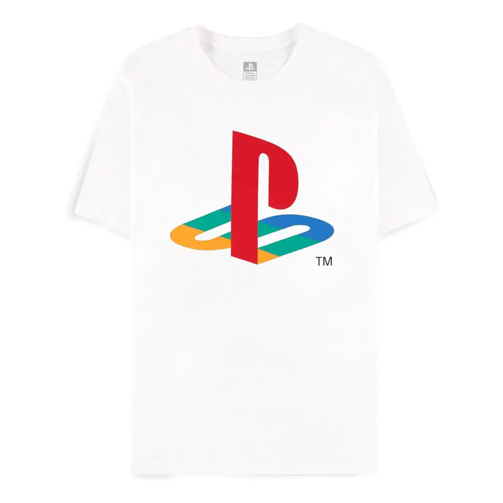 Tricou PlayStation Logo White poza produsului