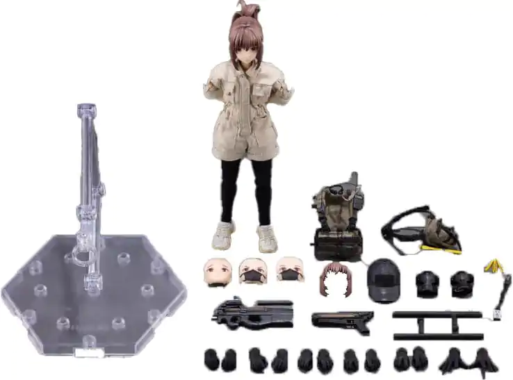 Pocket Art Action Figurina de actiune 1/12 PA006 Reizei Hiyo the Security 15 cm poza produsului