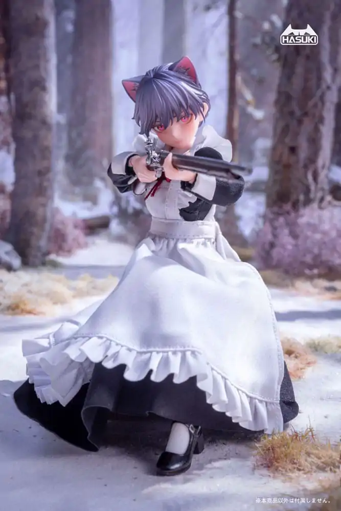 Figurină de acțiune Art Pocket 1/12 PA010 Maid Gunner FKEY 15 cm poza produsului