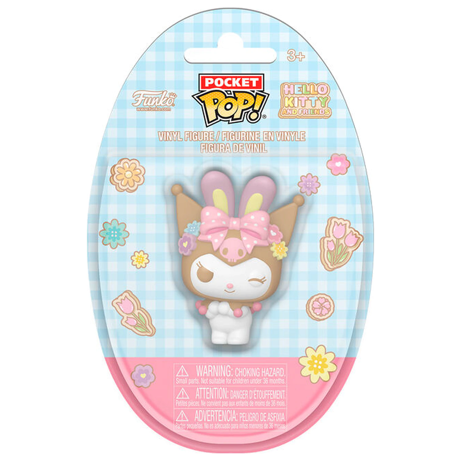 Figurina Funko POP Pocket Funko POP Egg Hello Kitty and Friends Kuromi poza produsului