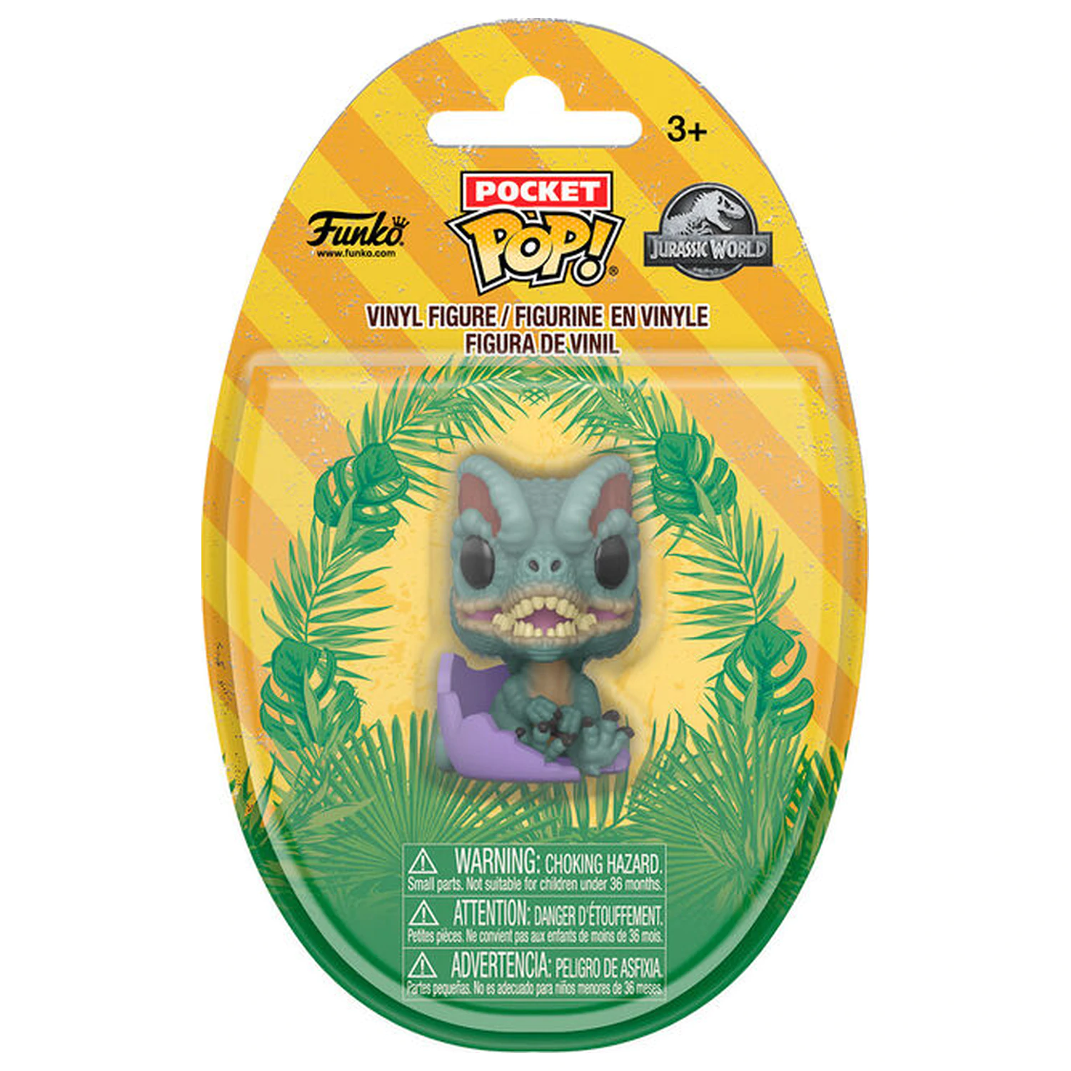 Pocket Funko POP Egg figura Jurassic World Dilophosaurus poza produsului