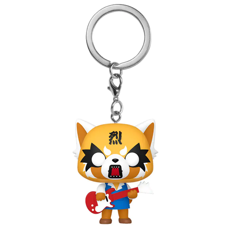 Breloc Pocket Funko POP Aggretsuko - Aggretsuko with Guitar poza produsului