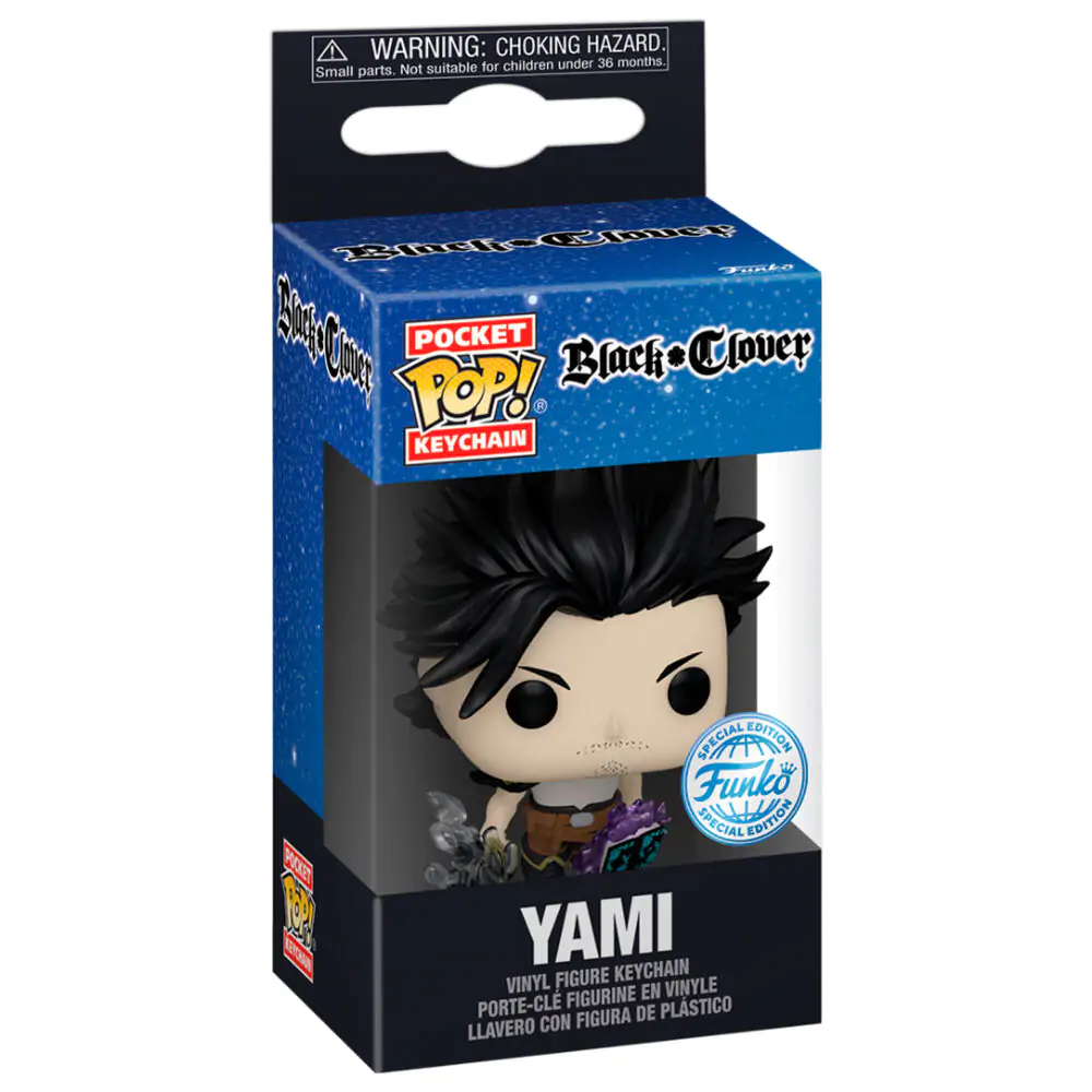 Breloc Pocket POP Black Clover Yami poza produsului