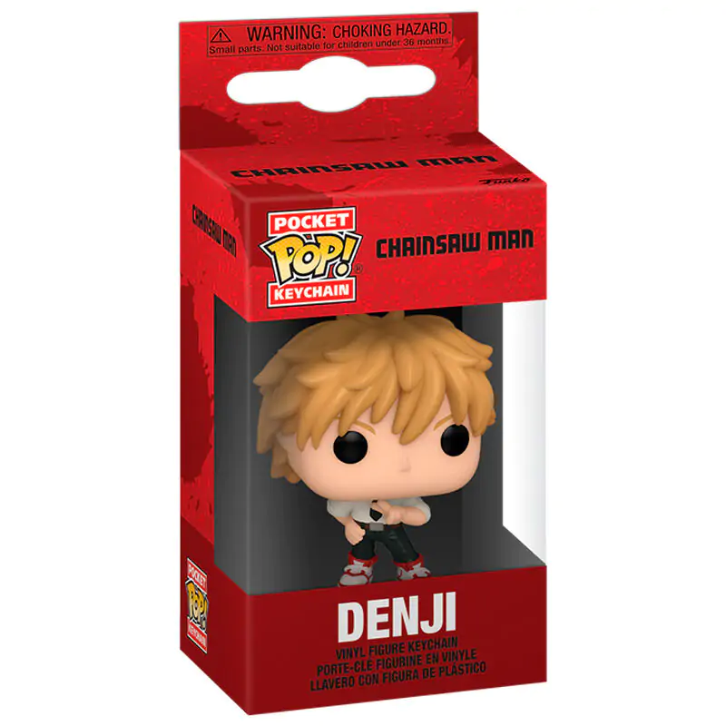 Breloc Pocket Funko POP Chainsaw Man Denji poza produsului