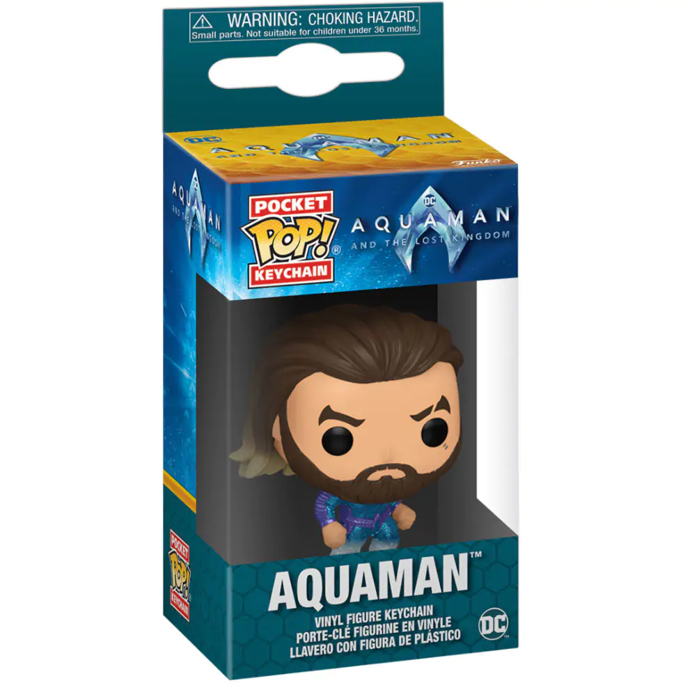 Breloc Pocket POP DC Comics Aquaman and the Lost Kingdom Aquaman poza produsului