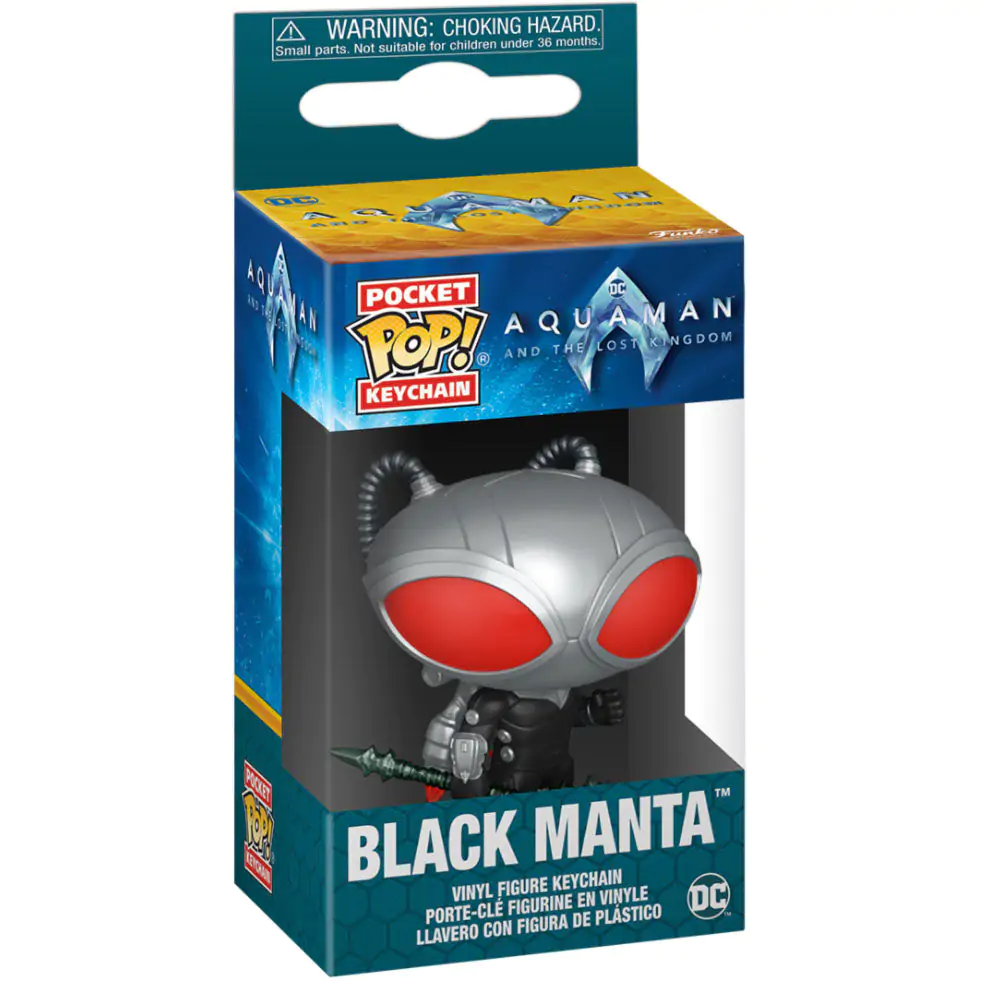 Pocket POP Breloc DC Comics Aquaman and the Lost Kingdom Black Manta poza produsului