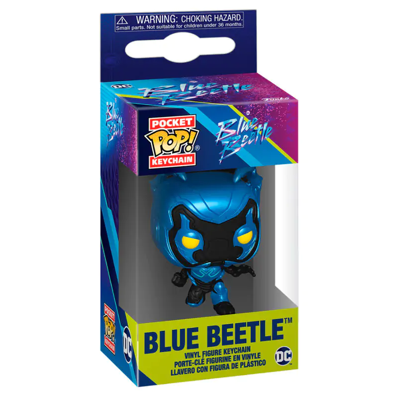 Breloc Pocket POP DC Comics Blue Beetle - Blue Beetle poza produsului