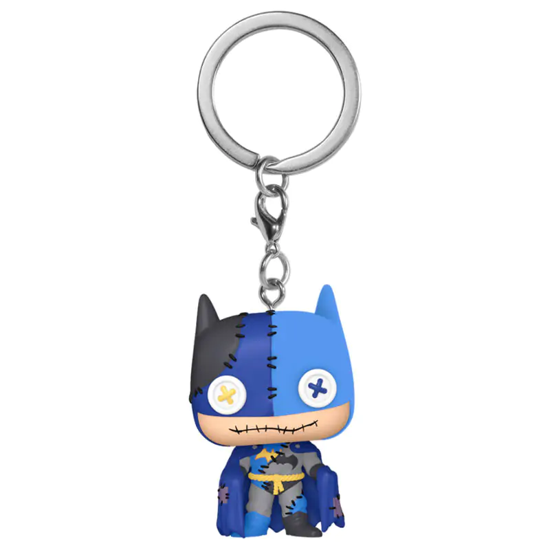 Breloc Pocket Funko POP DC Comics Patchwork Batman poza produsului