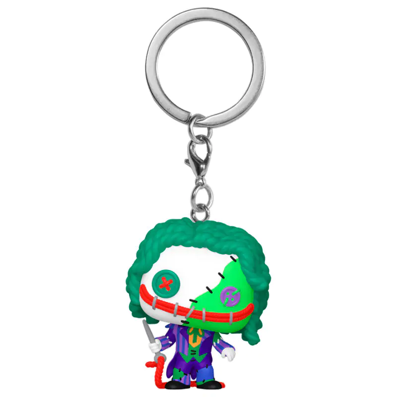 Breloc Pocket Funko POP DC Comics Patchwork Joker poza produsului