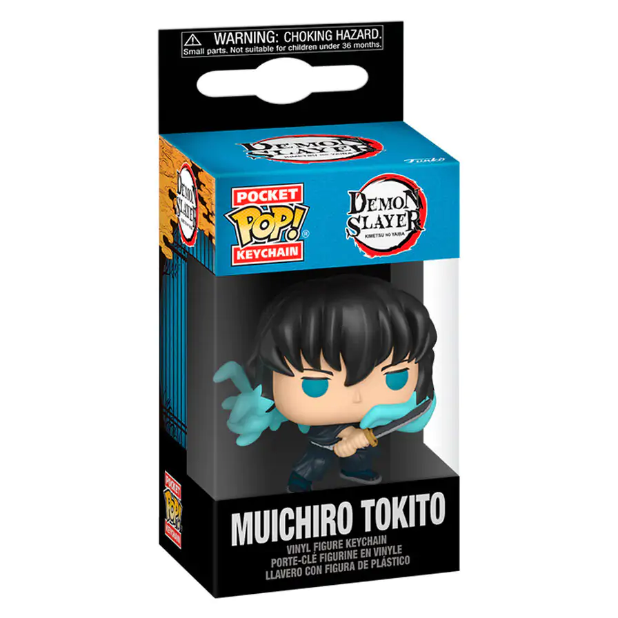 Breloc Funko POP de buzunar Demon Slayer Kimetsu no Yaiba Muichiro Tokito poza produsului