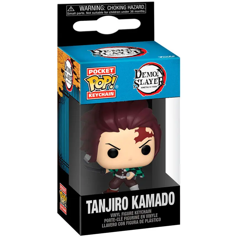 Breloc Pocket POP Demon Slayer Kimetsu no yaiba Tanjiro Kamado poza produsului