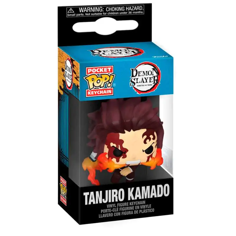 Breloc Funko POP de buzunar Demon Slayer Kimetsu no Yaiba Tanjiro Kamado poza produsului