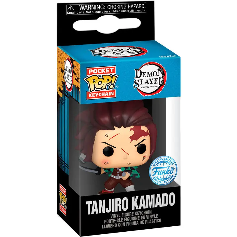 Breloc Pocket POP Demon Slayer Kimetsu no Yaiba Tanjiro Kamado Exclusive poza produsului