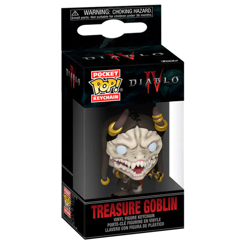 Breloc Pocket Funko POP Diablo IV Treasure Globin poza produsului