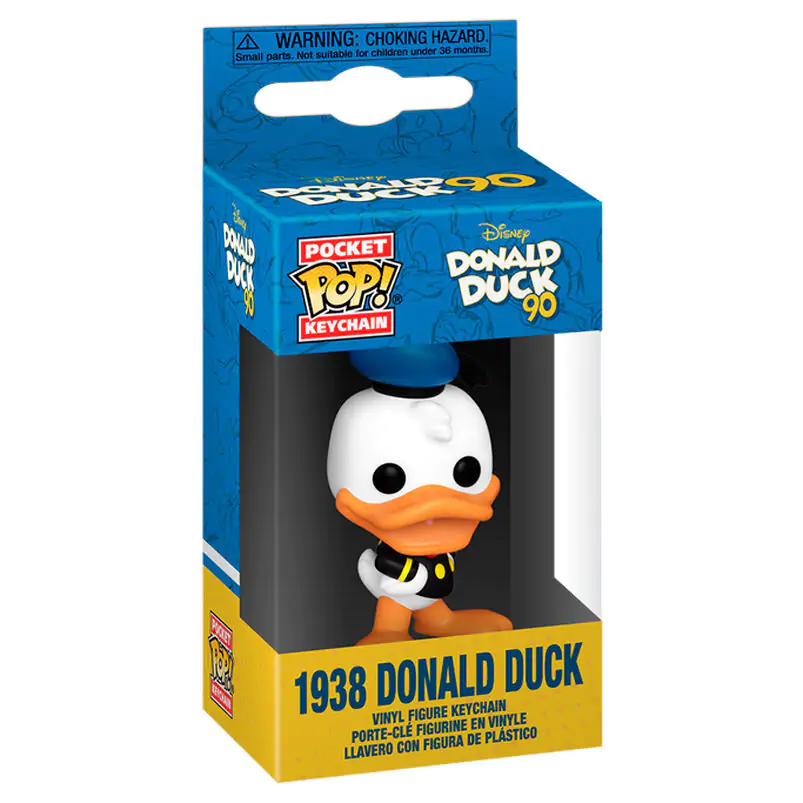 Breloc Pocket Funko POP Disney 90th Anniversary Pato Donald 1938 poza produsului