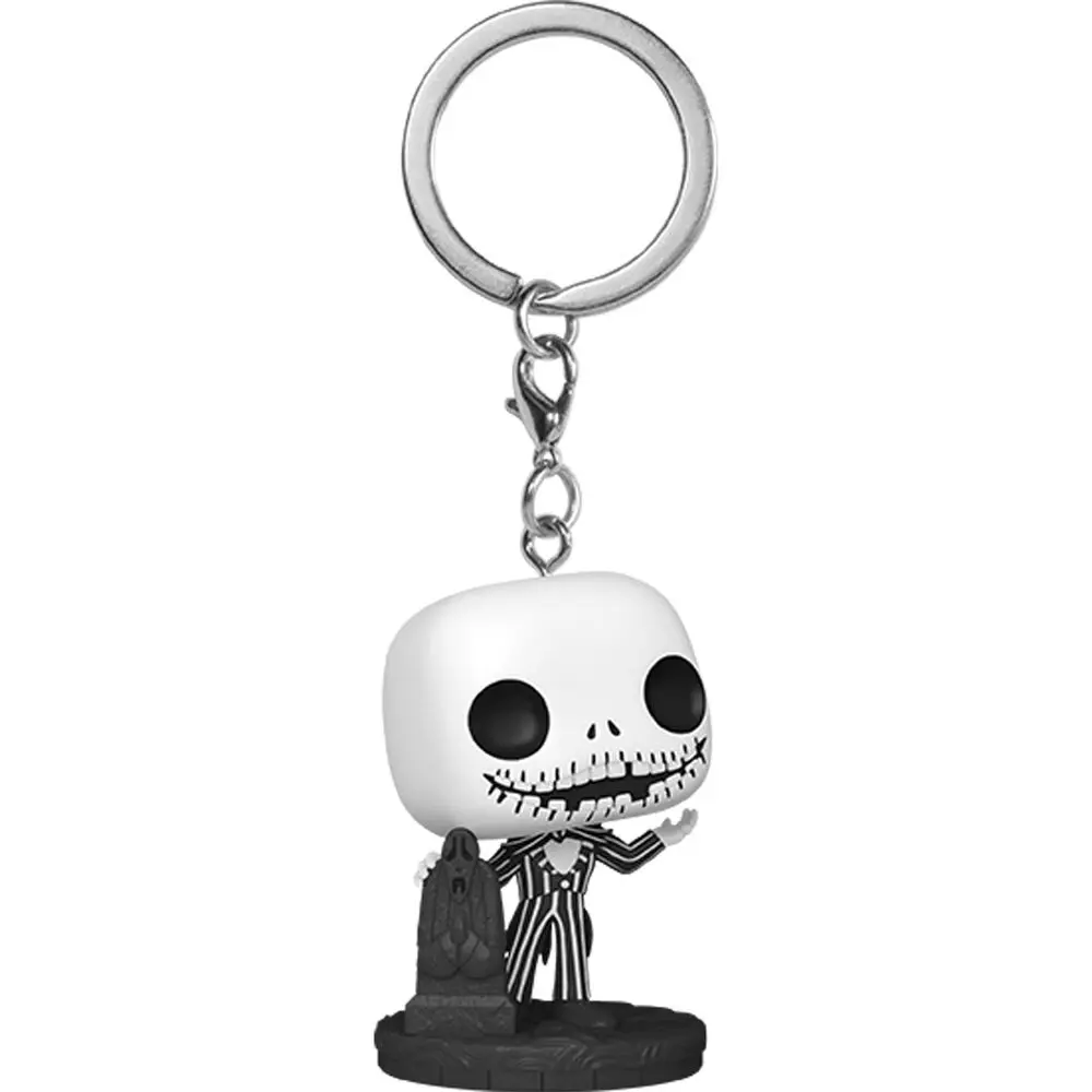 Breloc Pocket POP Disney Nightmare Before Christmas 30th Anniversary Jack Skellington poza produsului