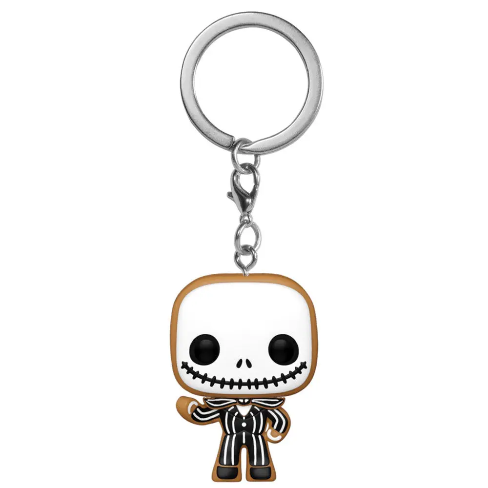 Breloc Pocket POP Disney Nightmare Before Christmas Jack Skellington Gingerbread Exclusive poza produsului