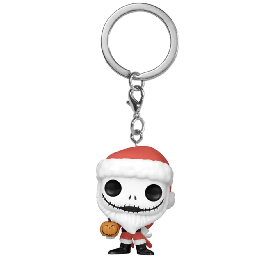 Breloc Pocket Funko POP Disney Nightmare Before Christmas Santa Jack Exclusive poza produsului