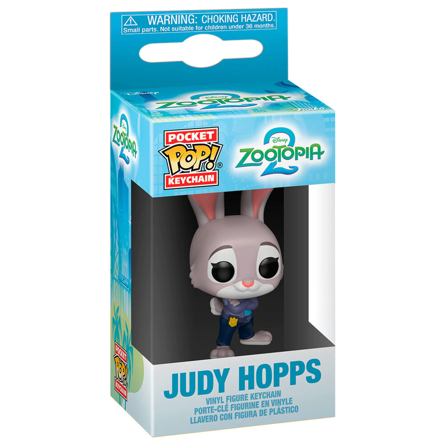 Breloc Pocket Funko POP Keychain Disney Zootopia 2 Judy Hopps poza produsului