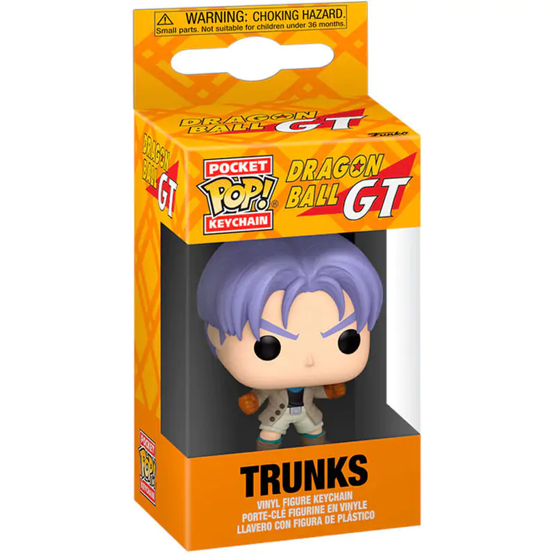 Breloc Pocket Funko POP Dragon Ball GT Trunks & Gill poza produsului