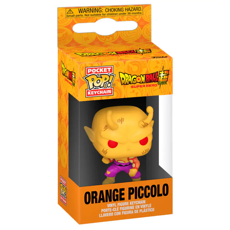 Breloc Pocket Funko POP Dragon Ball Super Super Hero Orange Piccolo poza produsului