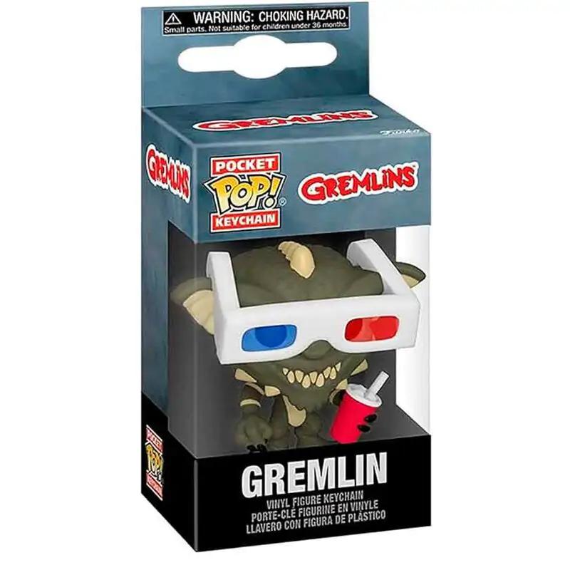 Breloc Pocket Funko POP Gremlins Gremlin with 3D Glasses poza produsului