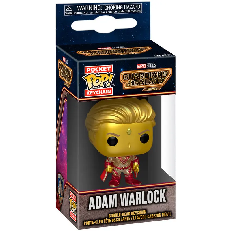 Breloc Pocket POP Guardians of the Galaxy 3 Adam Warlock poza produsului