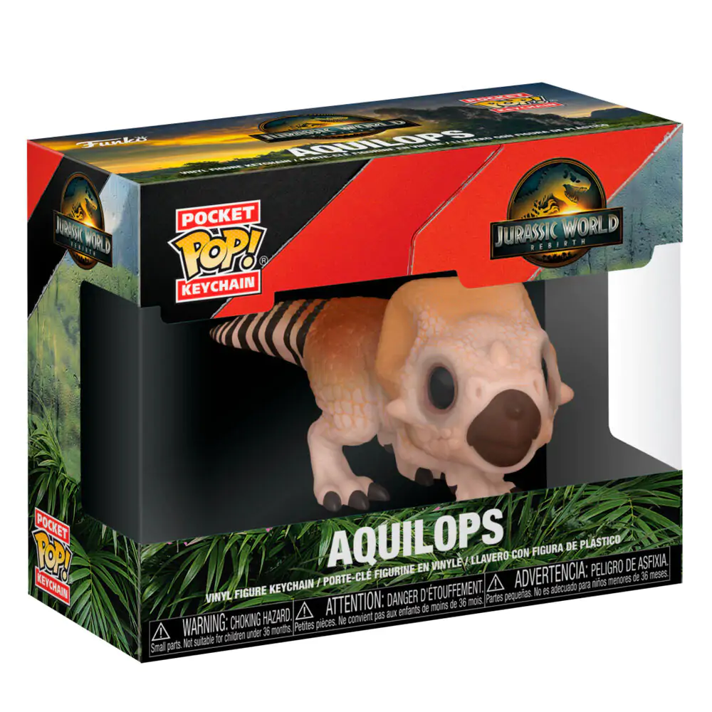 Breloc Pocket Funko POP Jurassic World 5 Aquilops poza produsului