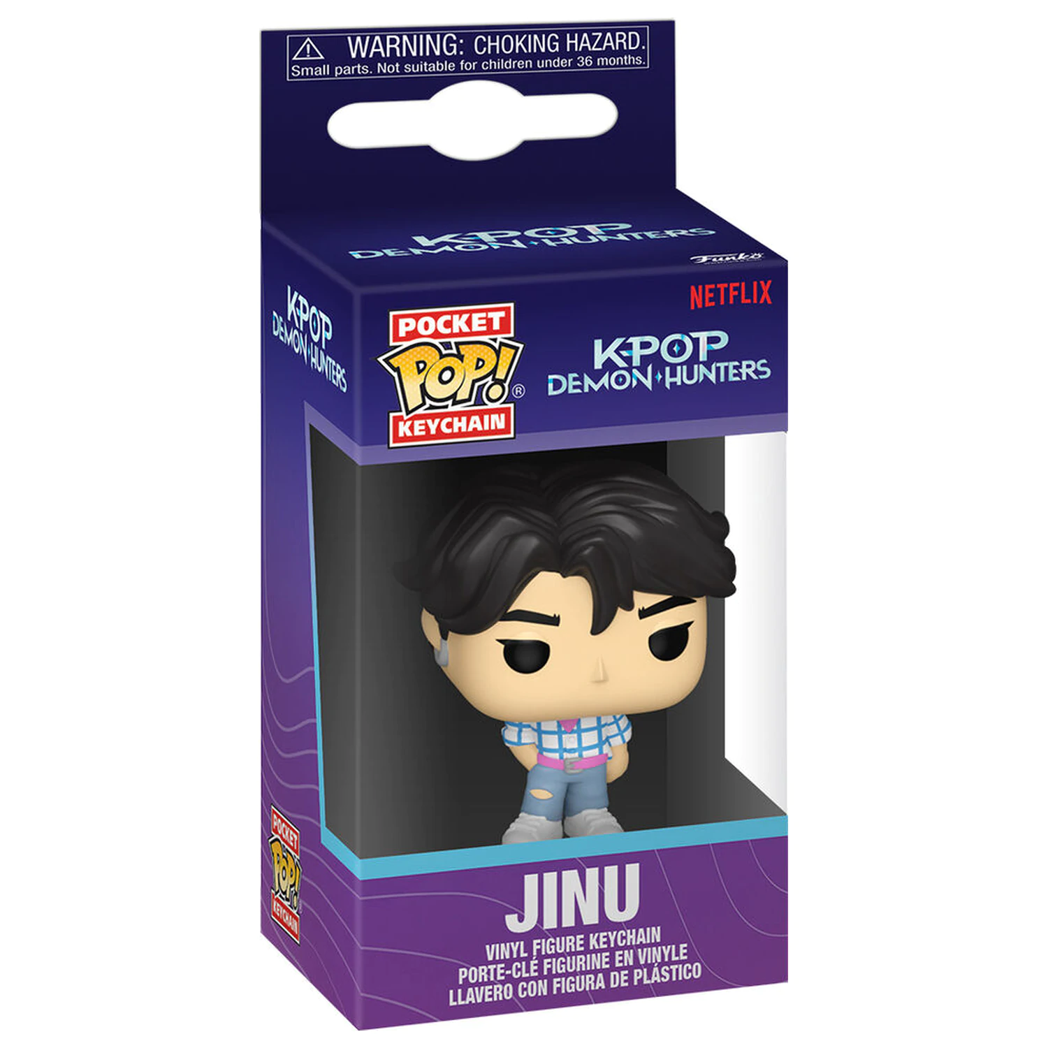 Funko Pocket POP breloc KPop Demon Hunters Jinu poza produsului