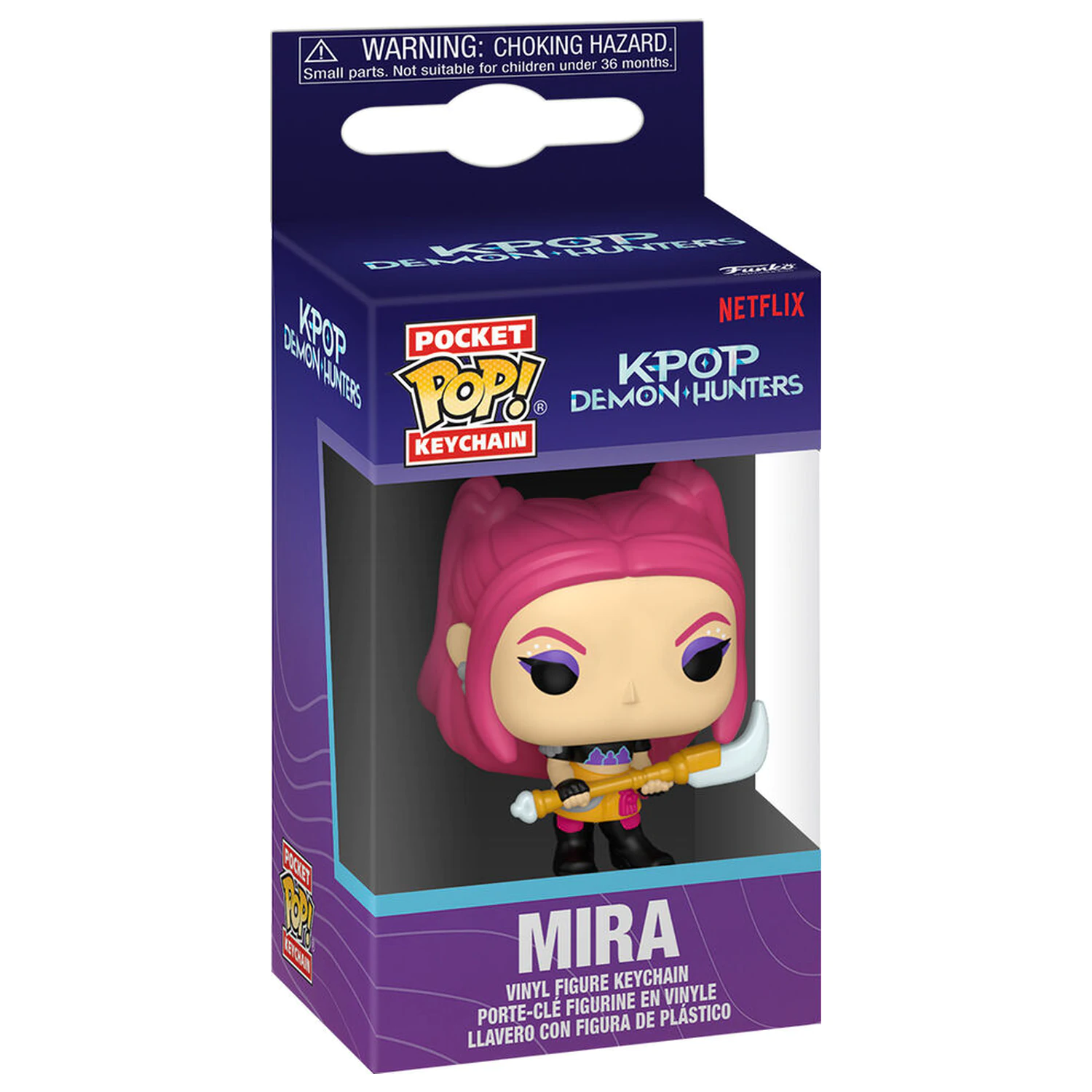 Funko Pocket POP breloc KPop Demon Hunters Mira poza produsului