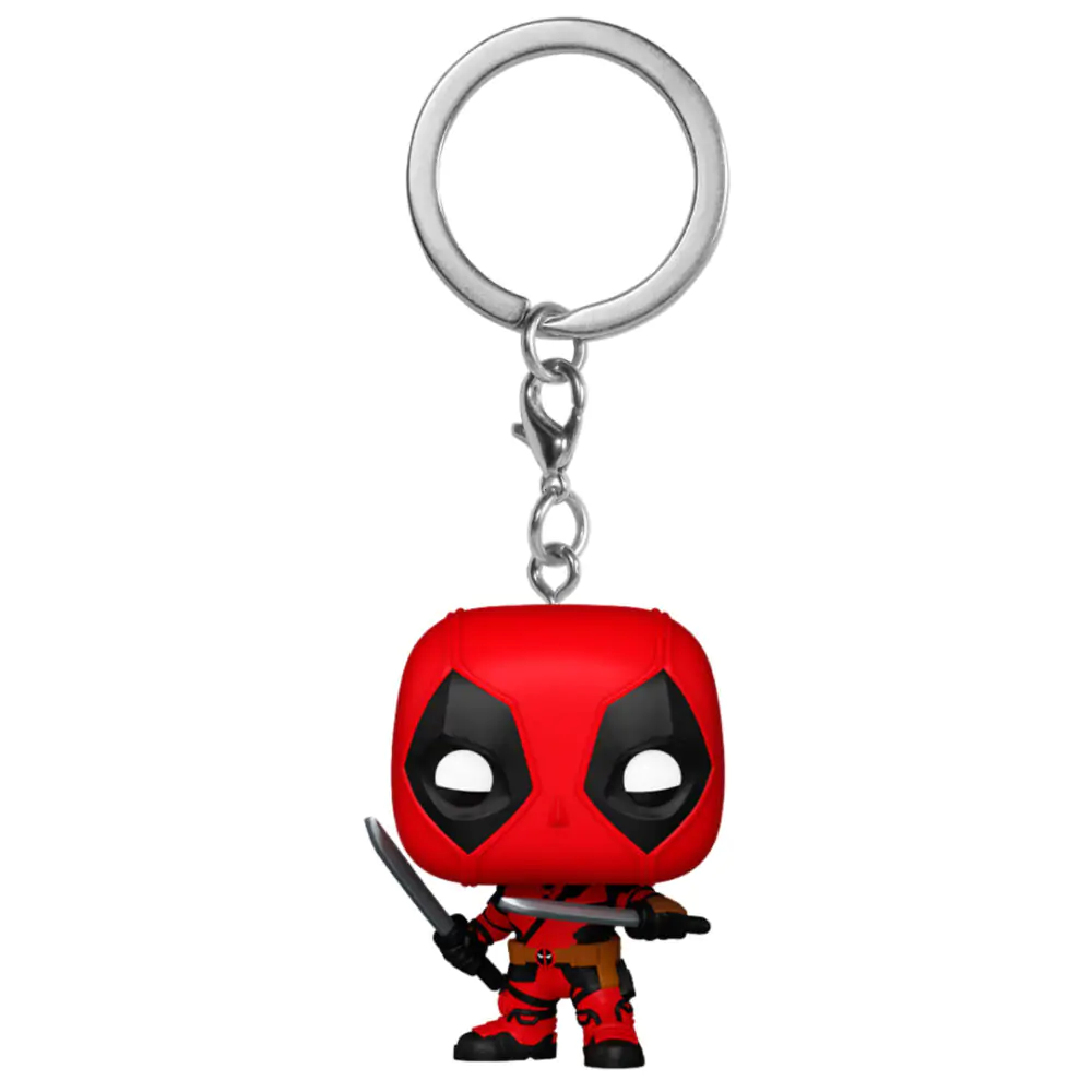 Breloc Pocket Funko POP Marvel Deadpool & Wolverine Deadpool poza produsului