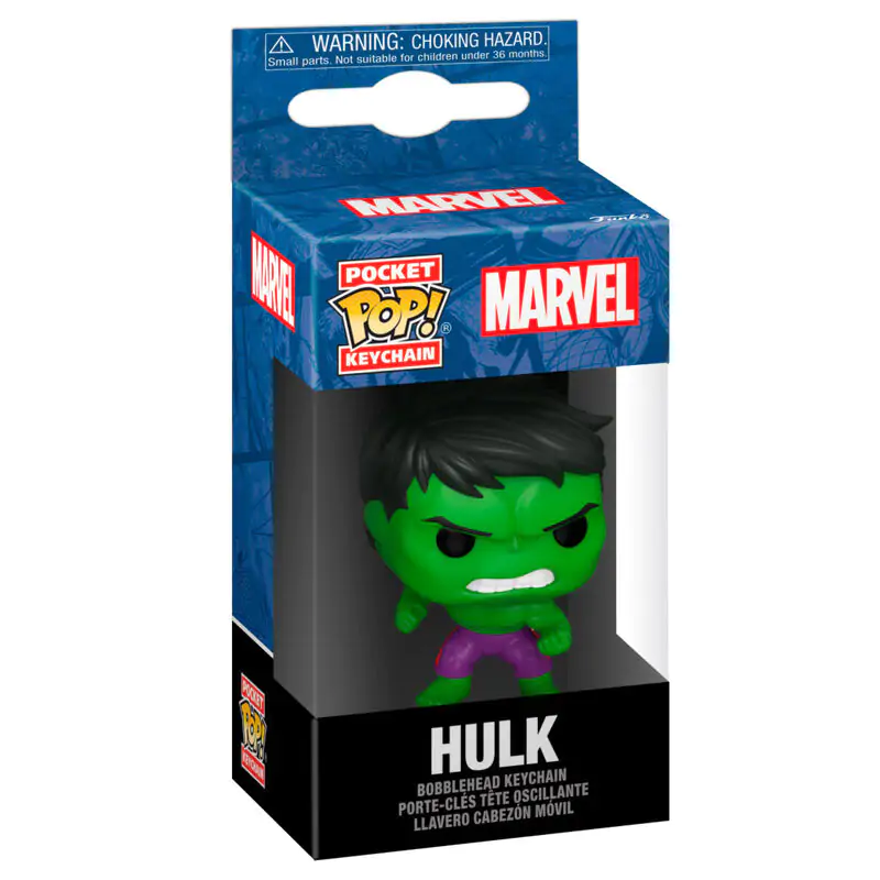 Breloc Pocket Funko POP Marvel Hulk Classics poza produsului