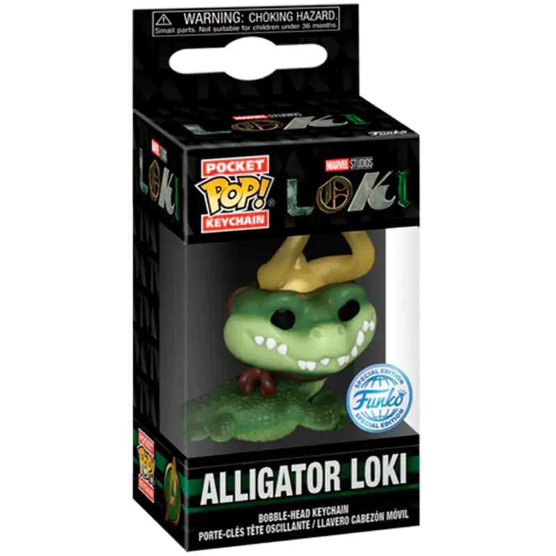 Breloc Pocket POP Marvel Loki Alligator Loki poza produsului