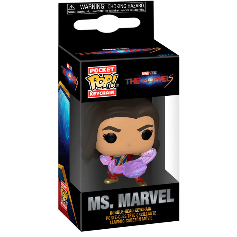 Breloc Pocket POP Marvel The Marvels Ms Marvel poza produsului