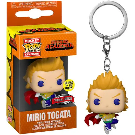 Breloc Pocket POP My Hero Academia Mirio Togata Exclusive poza produsului