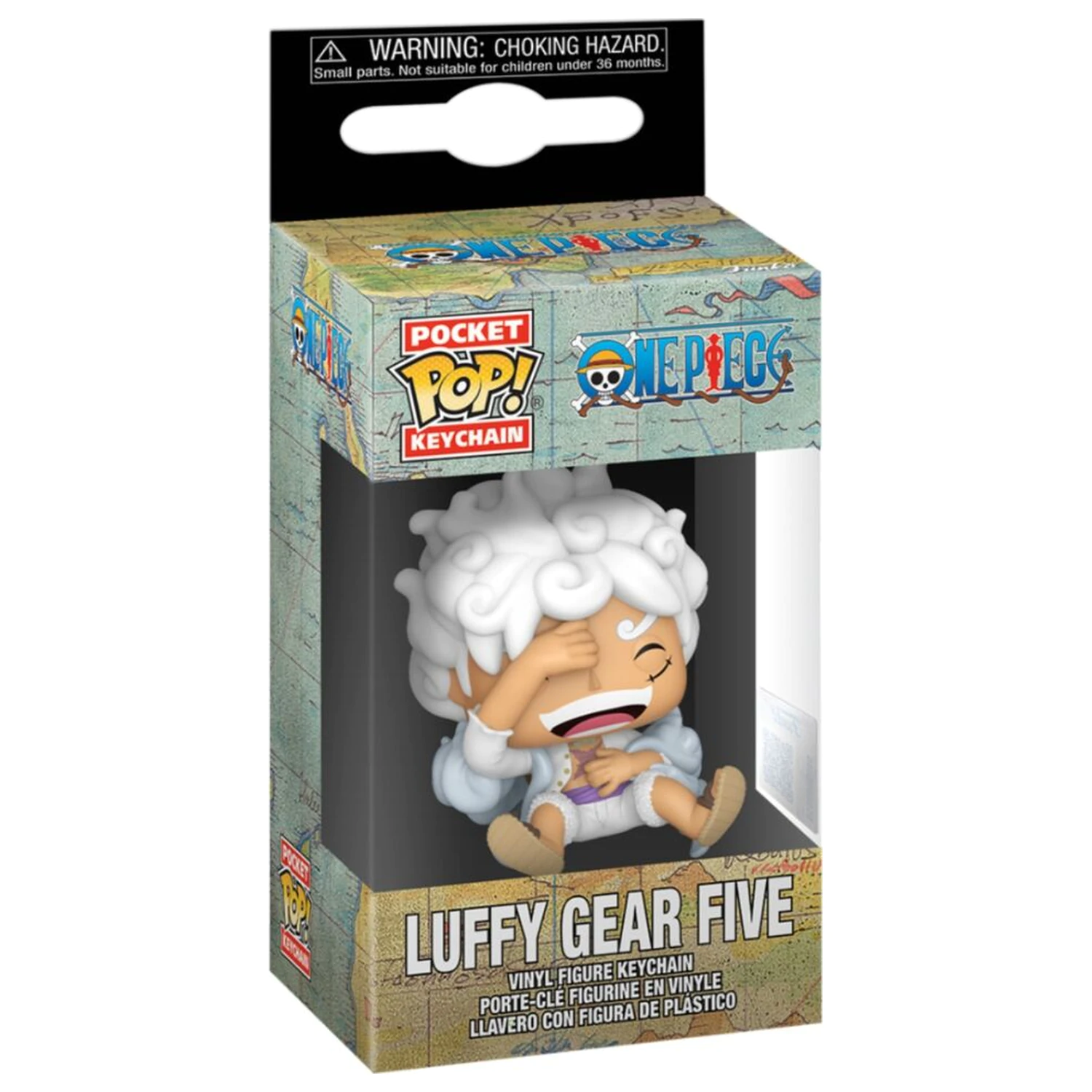 Pocket Funko POP Keychain One Piece Luffy Gear 5 poza produsului