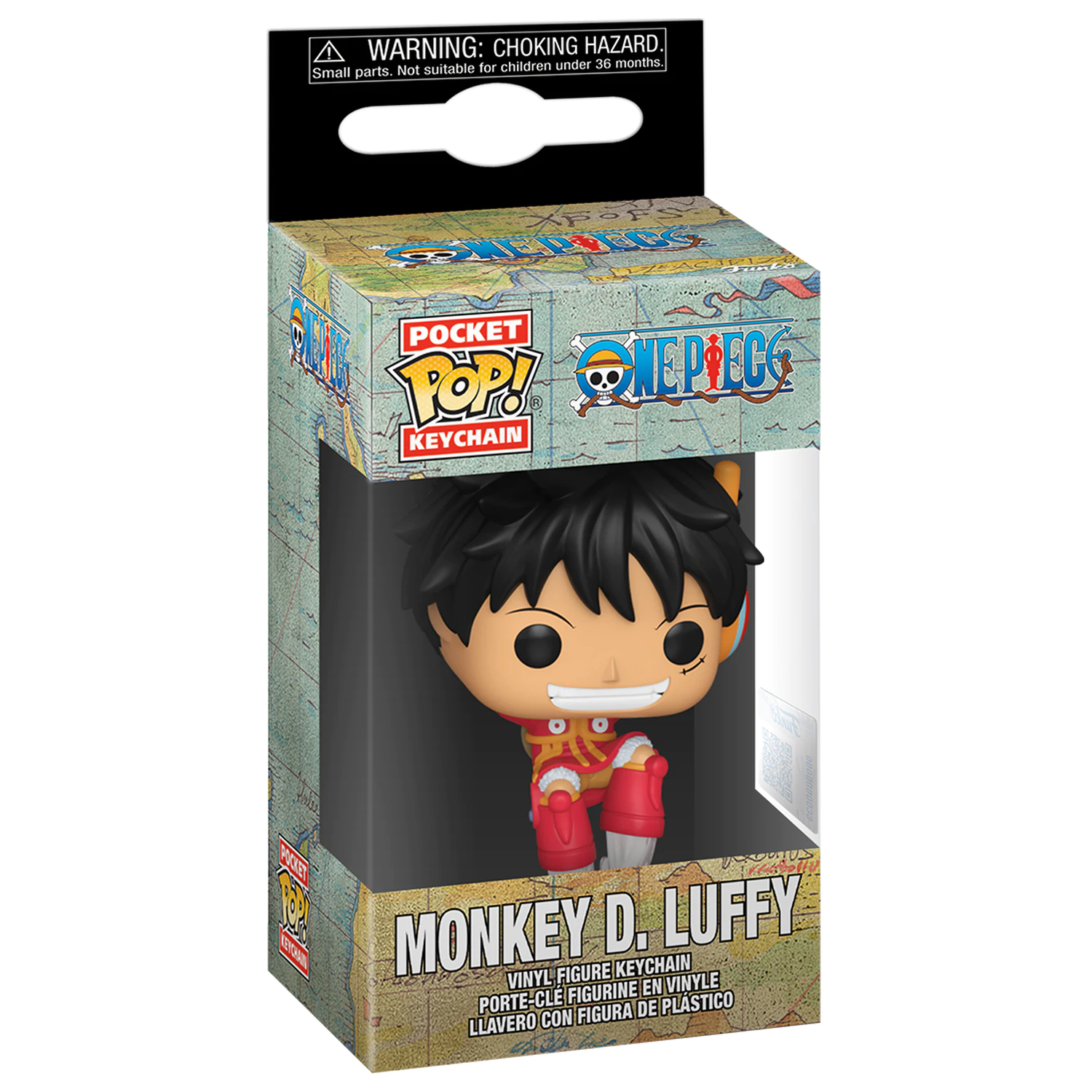 Breloc Pocket Funko POP Keychain One Piece Monkey D. Luffy poza produsului