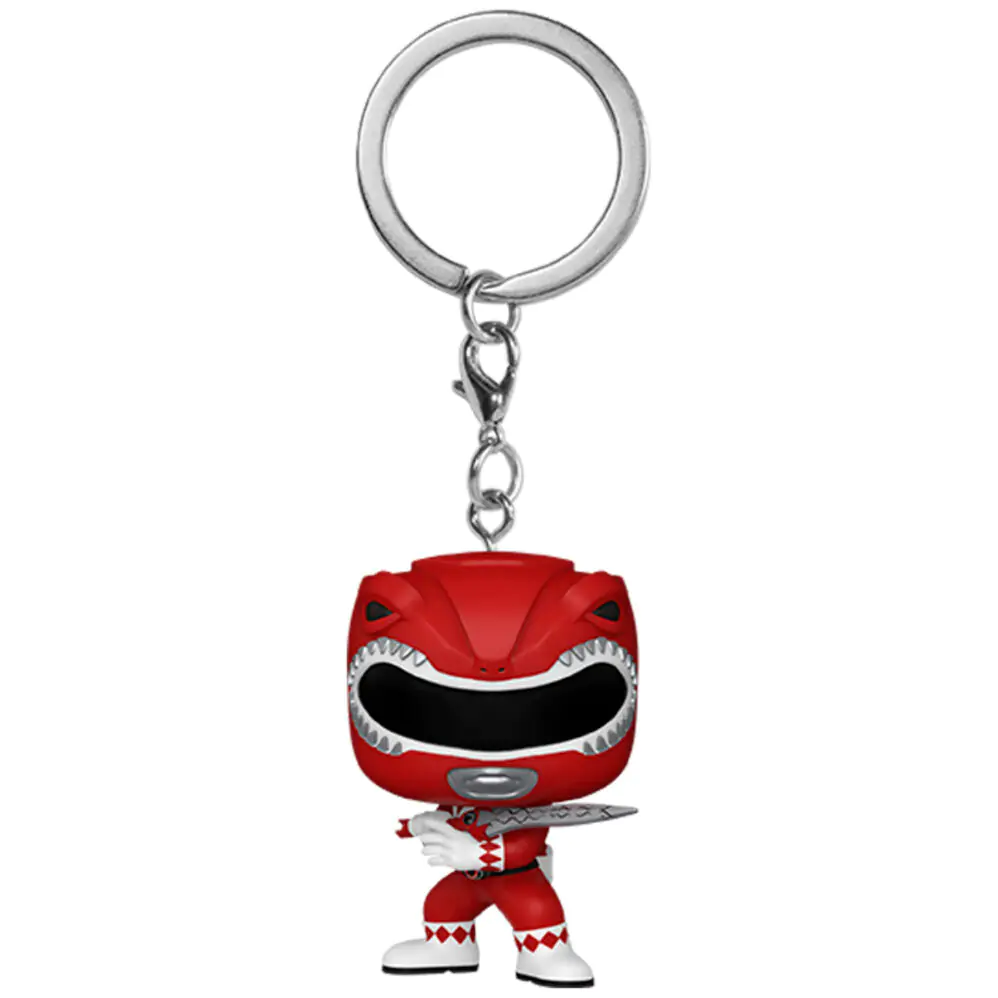 Breloc Pocket POP Power Rangers 30th Anniversary Red Ranger poza produsului