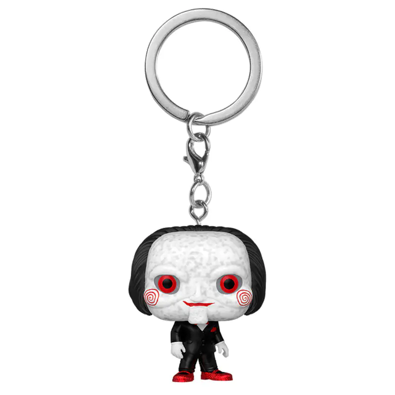 Breloc Pocket Funko POP Keychain Saw Billy the Puppet poza produsului