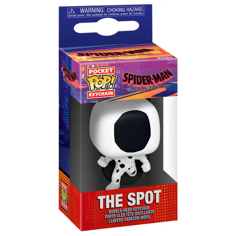 Breloc Pocket POP Marvel Spiderman Across the Spiderverse The Spot poza produsului