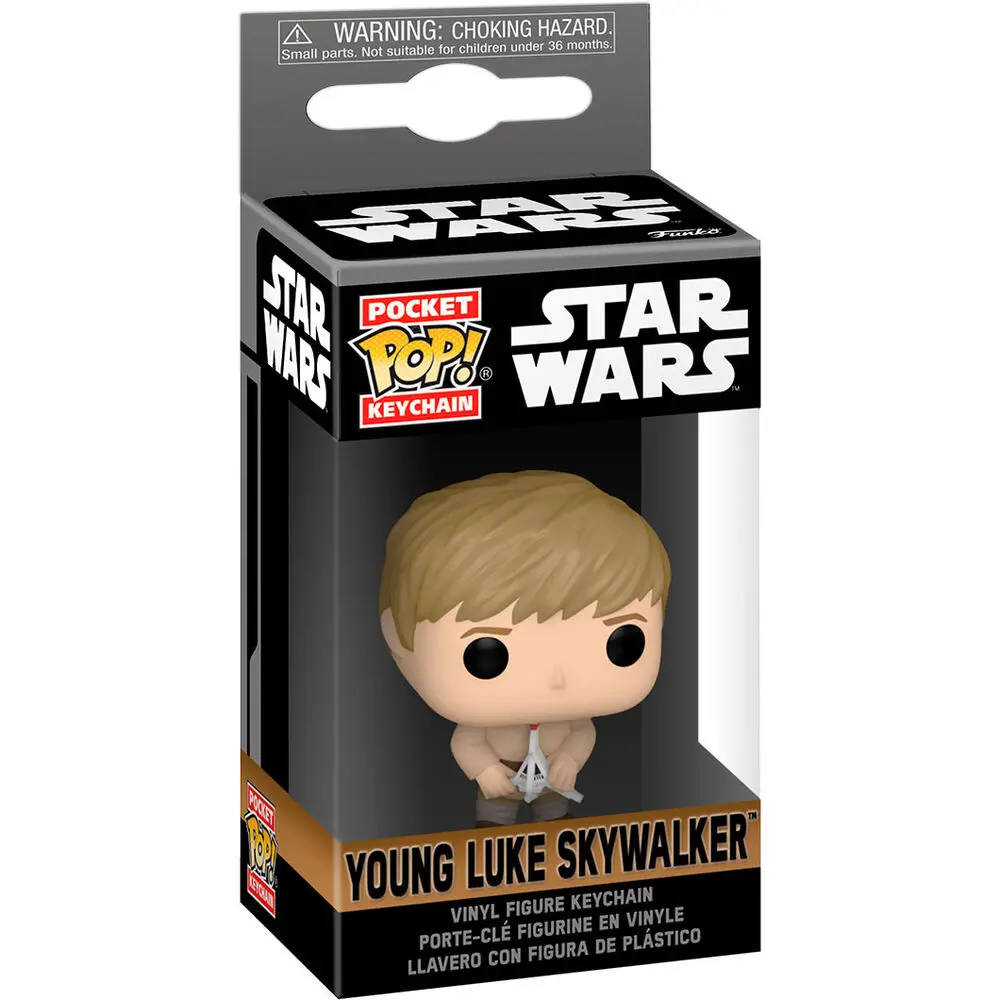 Breloc Pocket POP Star Wars Obi-Wan Kenobi 2 Young Luke Skywalker poza produsului