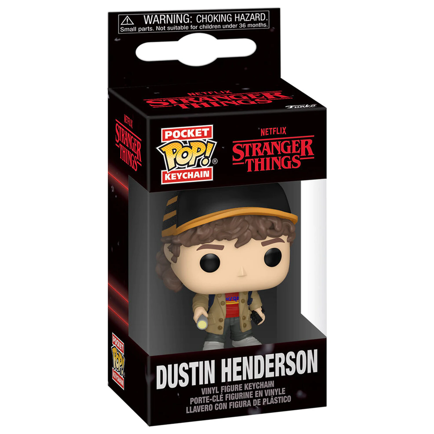 Breloc POP de buzunar Funko Stranger Things 5 Dustin Henderson poza produsului