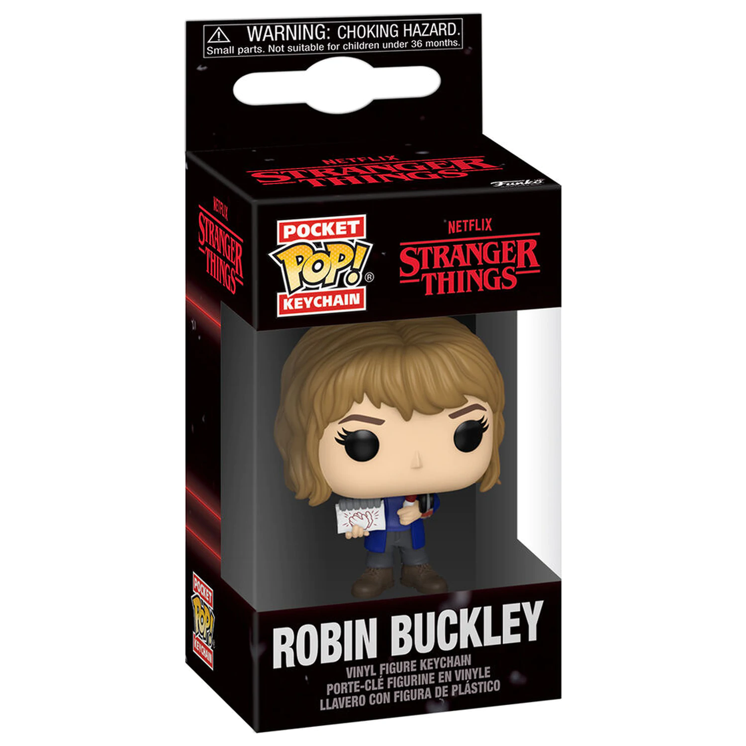 Pocket Funko POP Breloc Stranger Things 5 Robin Buckley poza produsului