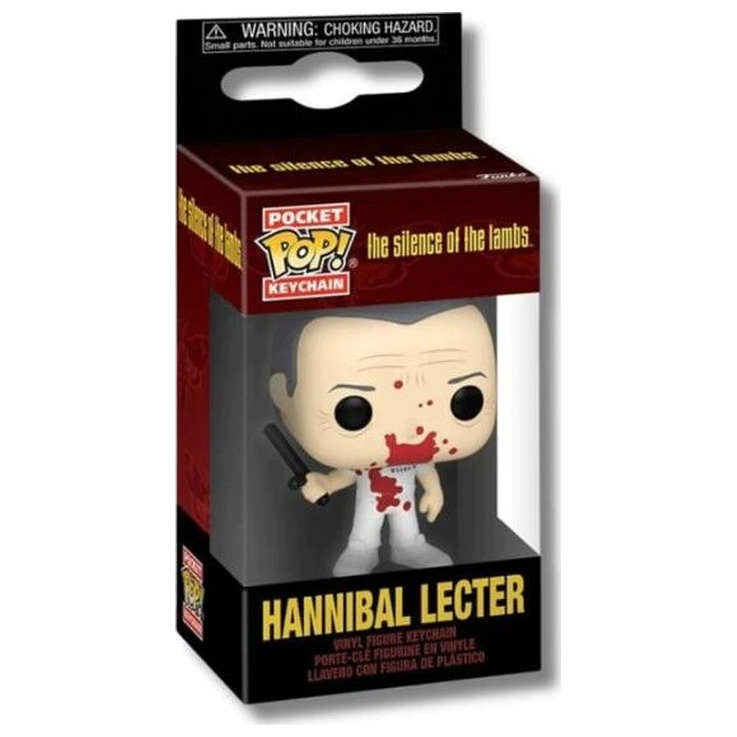 Breloc Pocket Funko POP The Silence of the Lambs Hannibal Lecter poza produsului