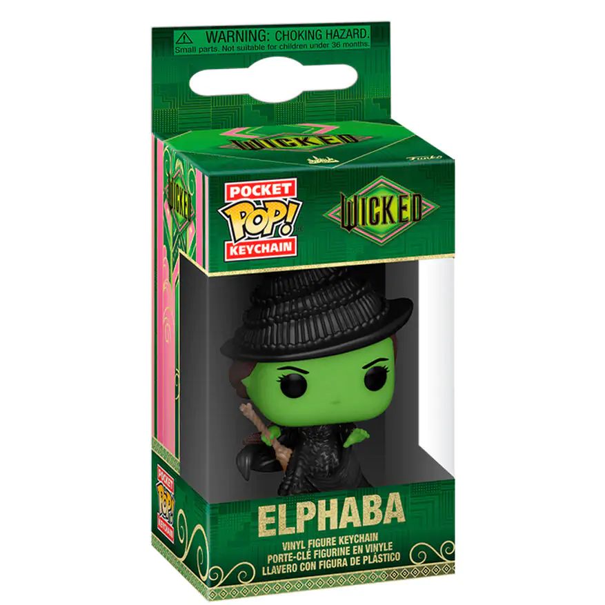 Breloc Pocket Funko POP Wicked Elphaba poza produsului