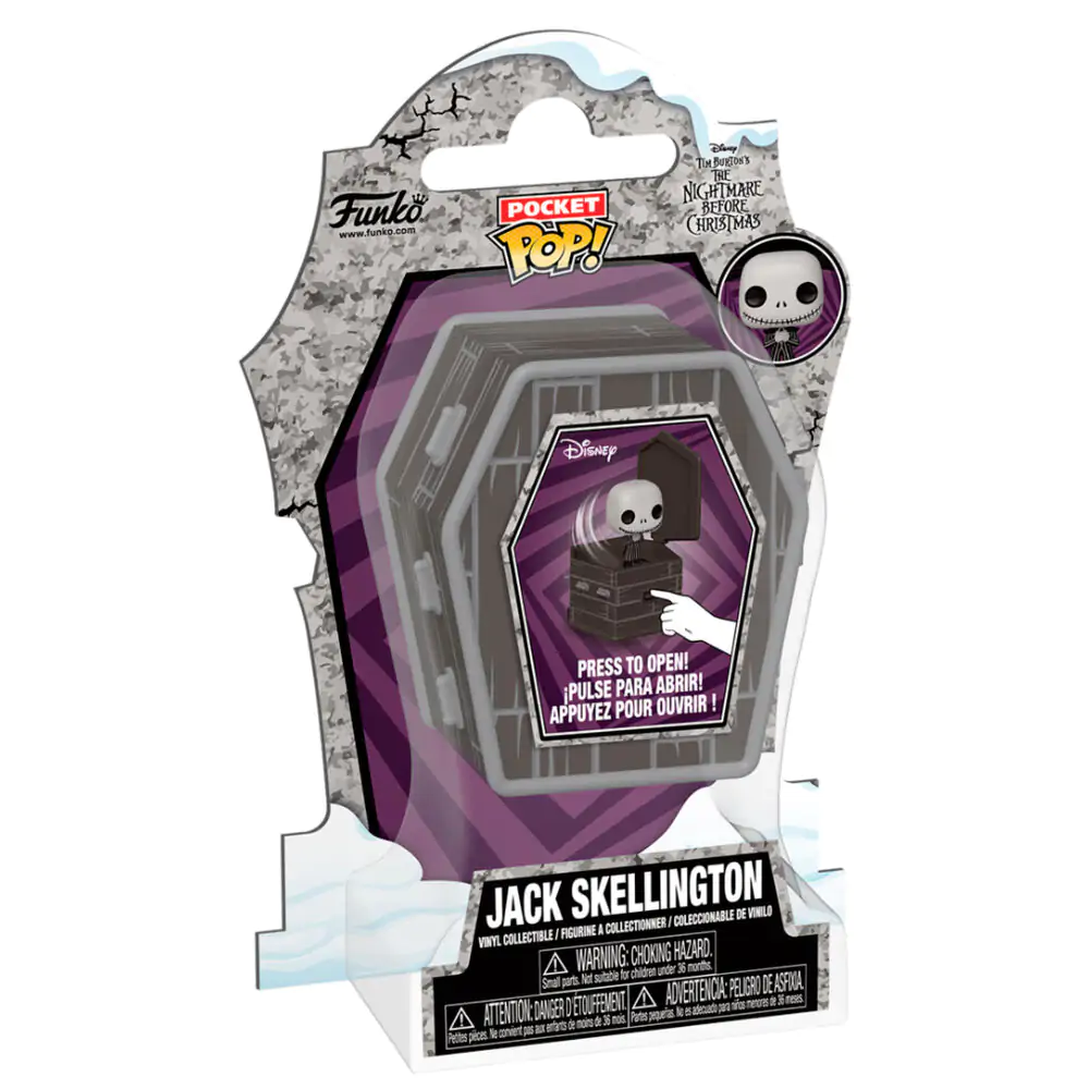 Pocket Funko POPers figurina Disney Nightmare Before Christmas Jack poza produsului