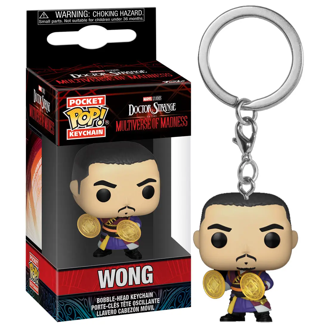 Breloc Pocket POP Doctor Strange Multiverse of Madness Wong poza produsului