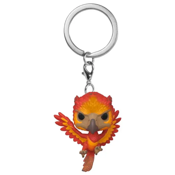Harry Potter Pocket POP! Breloc de vinil Fawkes 4 cm poza produsului